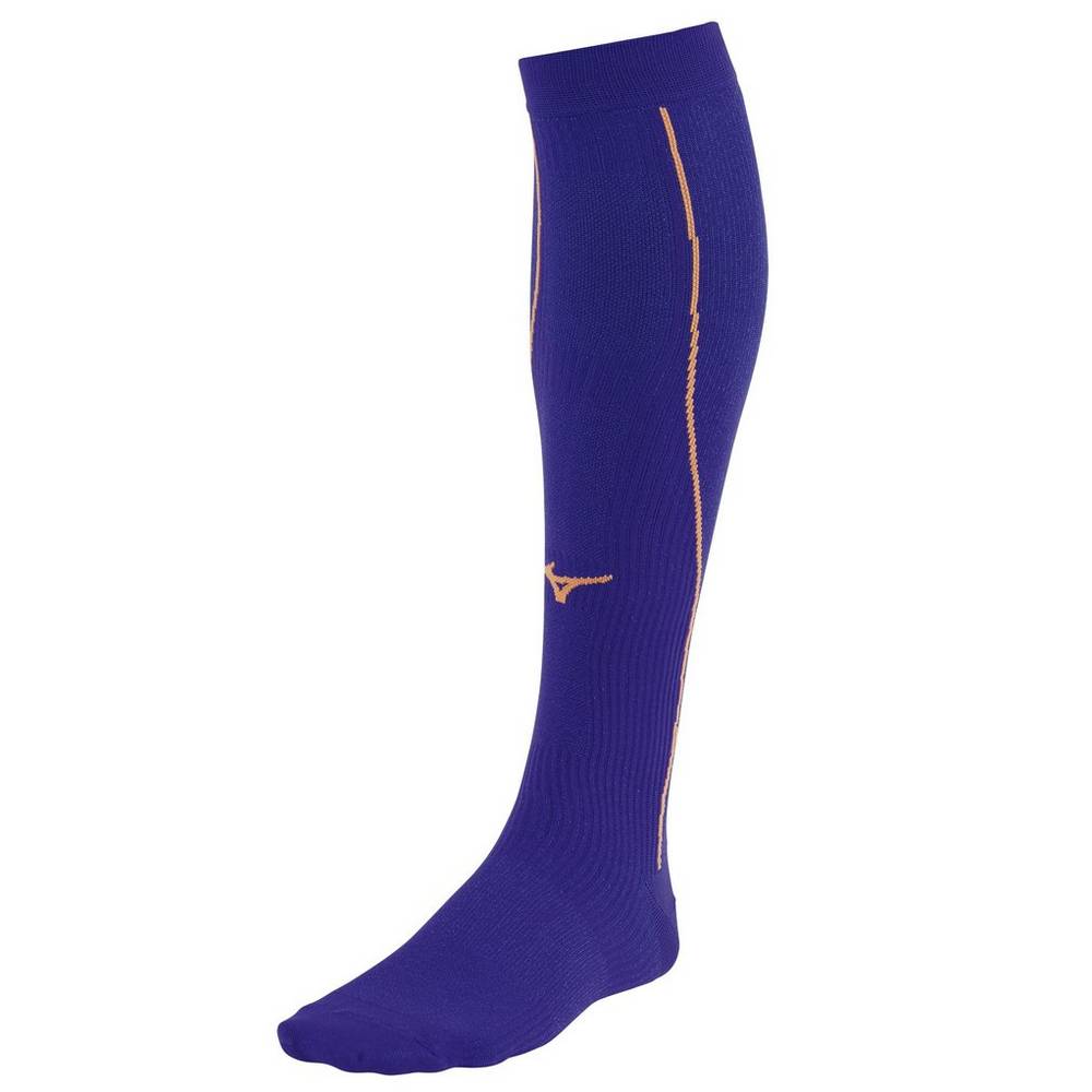 Mizuno Compression - Bayan Çorap - Mor/Turuncu Türkiye (LDCIUH-859)